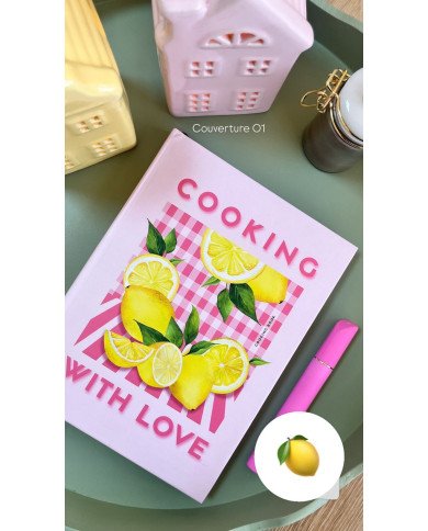 Cooking Book - Carnet de recettes - Citron Cooking Book - Carnet de recettes - Citron
