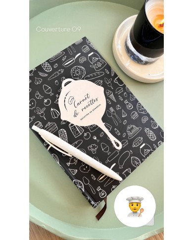 Cooking Book - Carnet de recettes - Black Cooking Book - Carnet de recettes - Black