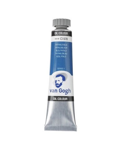 Le Libr'air - Peinture À l'huile Tube 20 ml Bleu Phtalo 570 -  Van Gogh - Tunisie Le Libr'air - Peinture À l'huile Tube 20 ml Bleu Phtalo 570 -  Van Gogh - Tunisie