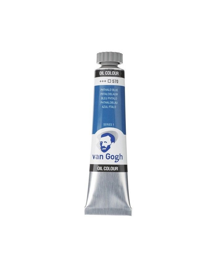 Le Libr'air - Peinture À l'huile Tube 20 ml Bleu Phtalo 570 -  Van Gogh - Tunisie