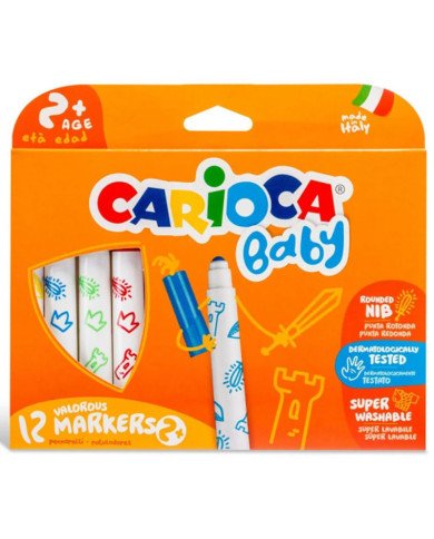 Set De 12 Feutres Carioca Baby
