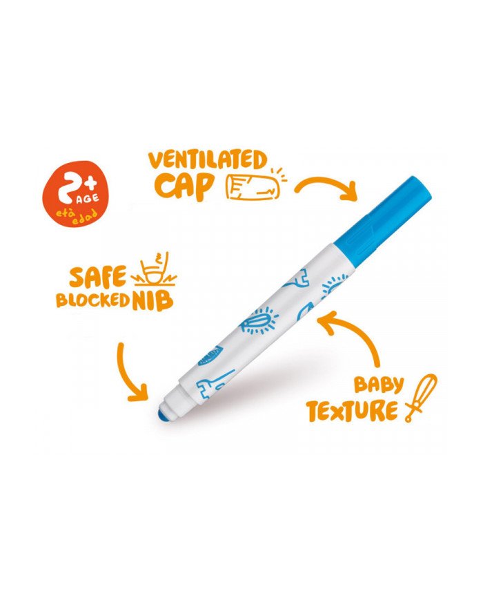 Set De 12 Feutres Carioca Baby