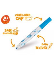 Set De 12 Feutres Carioca Baby