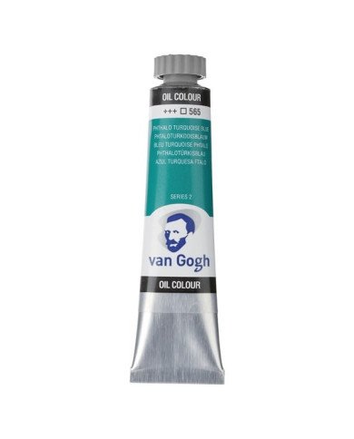 Le Libr'air - Peinture À l'huile Tube 20 ml Bleu Turquoise Phtalo 565 - Van Gogh - Tunisie Le Libr'air - Peinture À l'huile Tube 20 ml Bleu Turquoise Phtalo 565 - Van Gogh - Tunisie
