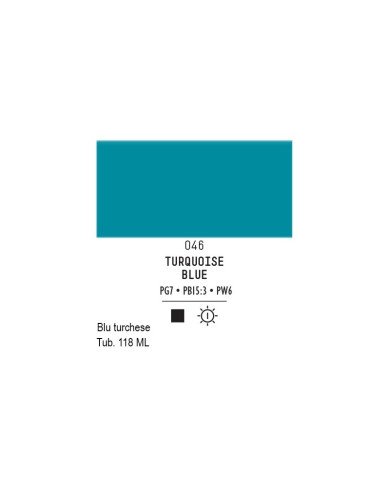 Liquitex Basics Acrylique Bleu Turquoise 118ML