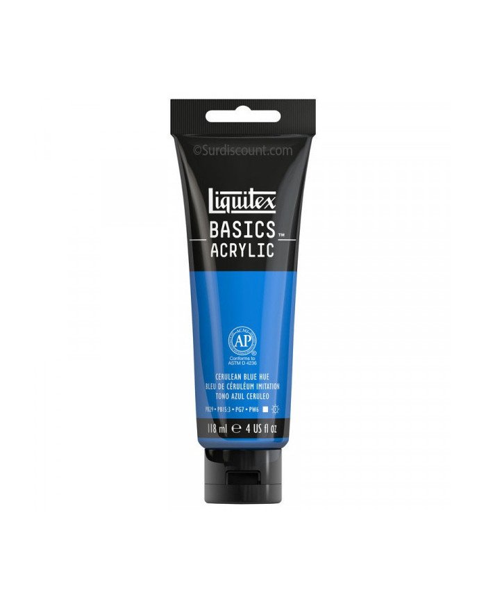 Acrylique Liquitex 118ml Bleu de Céruléum imitation 470