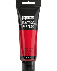Liquitex Basics Acrylique Rouge De Cadmium Foncé 118ML