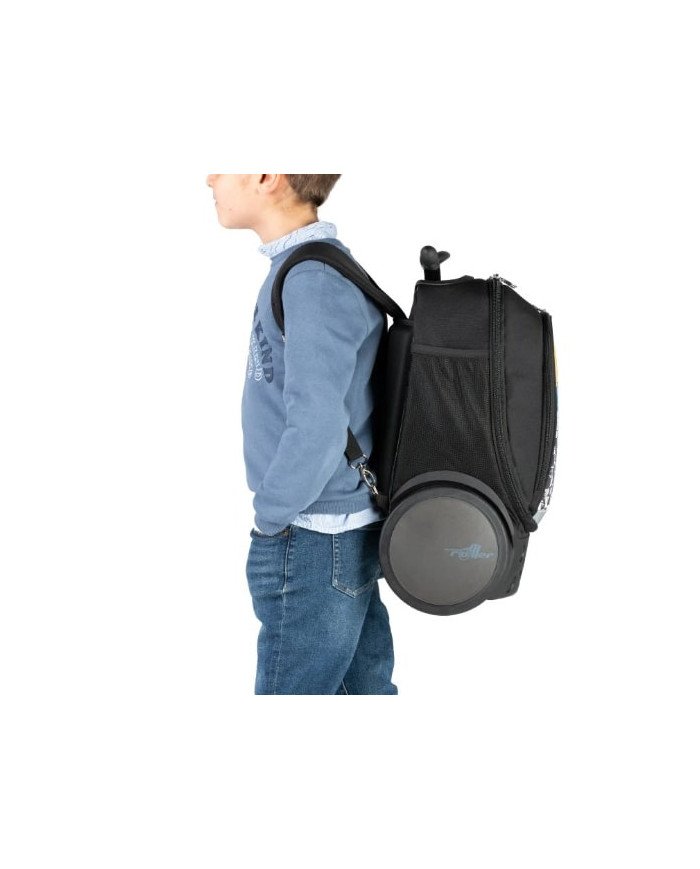 Sac A dos scolaire trolley ROLLER UP Super Girl