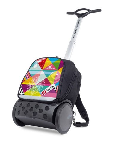 Sac à dos scolaire trolley ROLLER UP Super Girl Sac à dos scolaire trolley ROLLER UP Super Girl