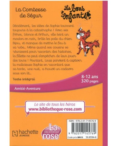 La comtesse de Ségur : les bons enfants