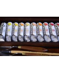 Rembrandt Couleurs acrylique set coffret bois Master | 20 x 40 ml + accessoires