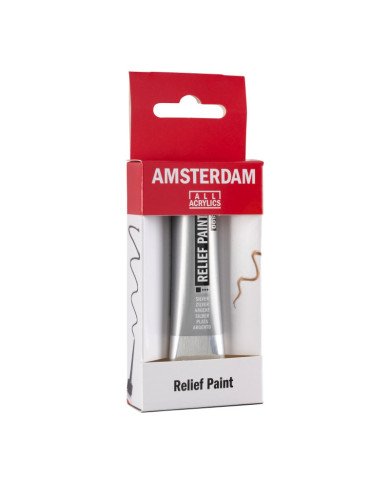Amsterdam Peinture Relief Tube 20 ml Argent 800 Amsterdam Peinture Relief Tube 20 ml Argent 800