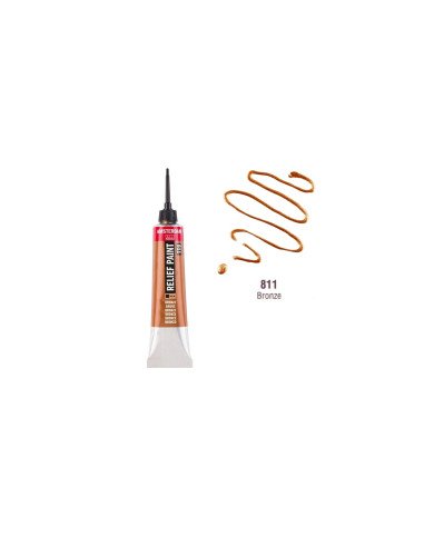 Amsterdam Peinture Relief Tube 20 ml Bronze 811