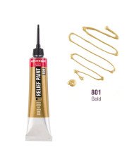 Amsterdam Peinture Relief Tube 20 ml Or 801