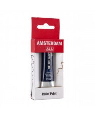 Amsterdam Peinture Relief Tube 20 ml Bleu Foncé 502