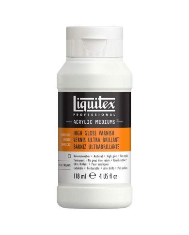 Vernis haute brillance Liquitex 118ml