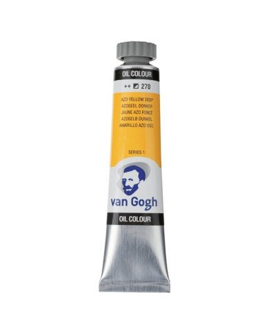 Le Libr'air - Peinture À l'huile Tube 20 ml Jaune Azo Foncé 270 - Van Gogh - Tunisie