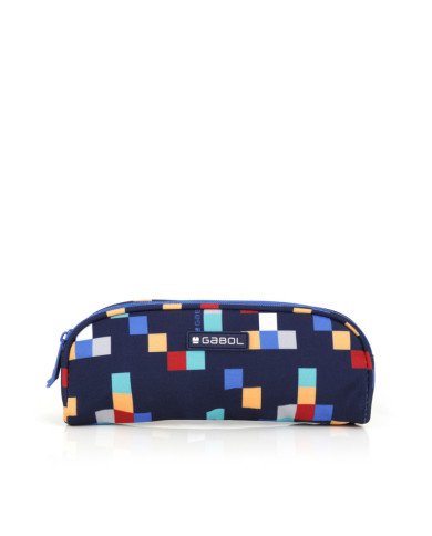 Trousse GABOL double CUBIK 22x8x6 cm