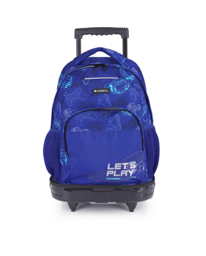 Sac à dos à roulettes GABOL GAMING détachable 34x46x20 cm