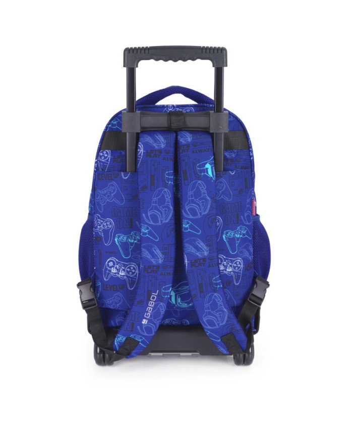 Sac à dos à roulettes GABOL GAMING détachable 34x46x20 cm