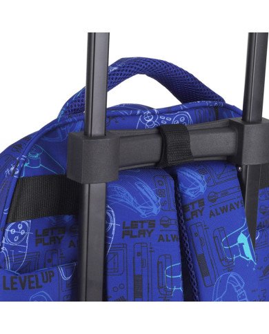 Sac à dos à roulettes GABOL GAMING détachable 34x46x20 cm Sac à dos à roulettes GABOL GAMING détachable 34x46x20 cm