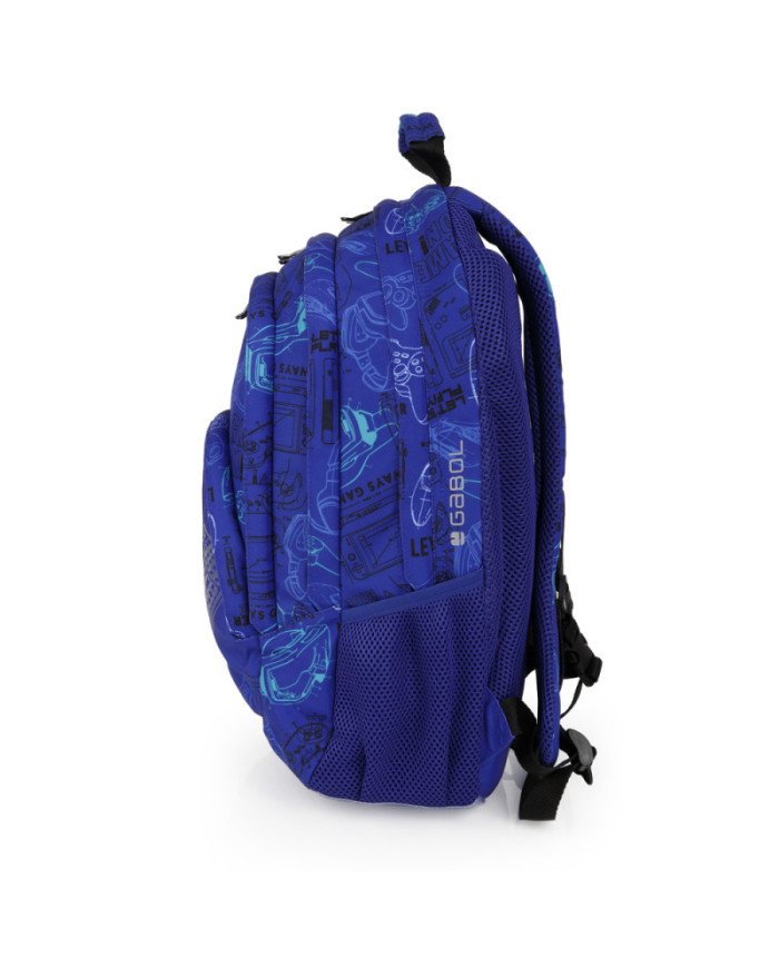 Sac à dos GABOL GAMING à 3 compartiments 32x44x18 cm