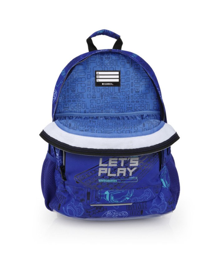 Sac à dos GABOL GAMING à 3 compartiments 32x44x18 cm
