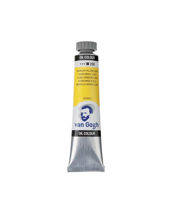 Le Libr'air - Peinture À l'huile Tube 20 ml Jaune de Cadmium Clair 208 - Van Gogh - Tunisie