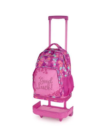 Sac à dos GABOL à roulettes amovible CLOVER 34x46x20 cm Sac à dos GABOL à roulettes amovible CLOVER 34x46x20 cm