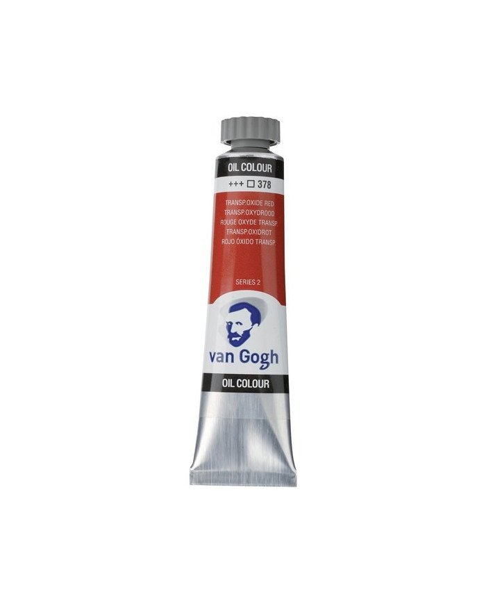 Le Libr'air - Peinture À l'huile Tube 20 ml Rouge Oxyde Transparent 378 - Van Gogh - Tunisie