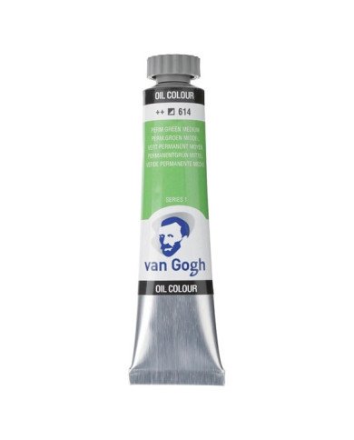 Le Libr'air - Peinture À l'huile Tube 20 ml Vert Permanent Moyen 614 - Van Gogh - Tunisie