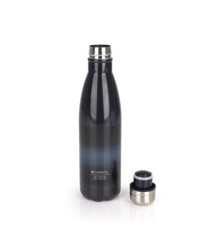 Bouteille isotherme GABOL en acier inoxydable Lion 7x27x7 cm