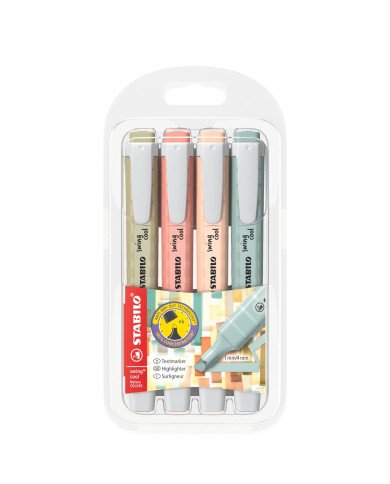 Surligneurs pointe fine - STABILO swing cool