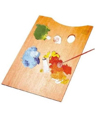 Palette en Bois Rectangulaire LEFRANC BOURGEOIS 33x22cm