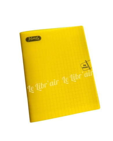 Cahier Piqure LIBERTA PP 17*22 90G 96P Jaune Cahier Piqure LIBERTA PP 17*22 90G 96P Jaune