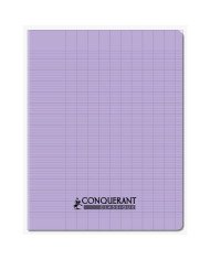 Cahier CONQUERANT PP 17*22 96P 90G Violet