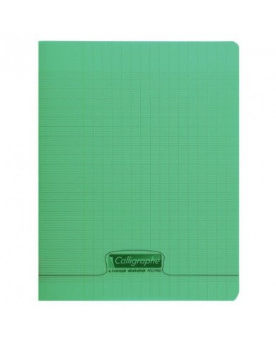 Cahier Calligraphe Polypro 17x22 140p Seyes Cahier Calligraphe Polypro 17x22 140p Seyes