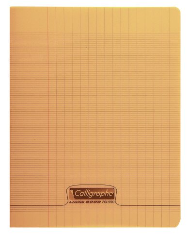 Cahier Calligraphe Polypro 17x22 140p Seyes Cahier Calligraphe Polypro 17x22 140p Seyes