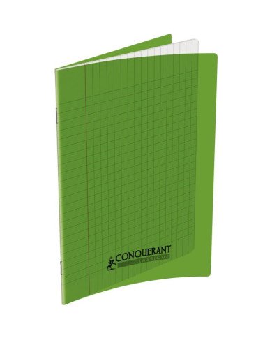 Cahier CONQUERANT 17*22 PP 70G 192P Vert Cahier CONQUERANT 17*22 PP 70G 192P Vert