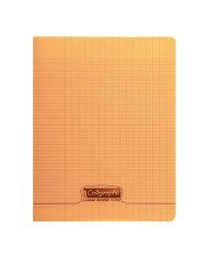 Cahier 17*22 PP CALLIGRAPHE 90G 192P Orange