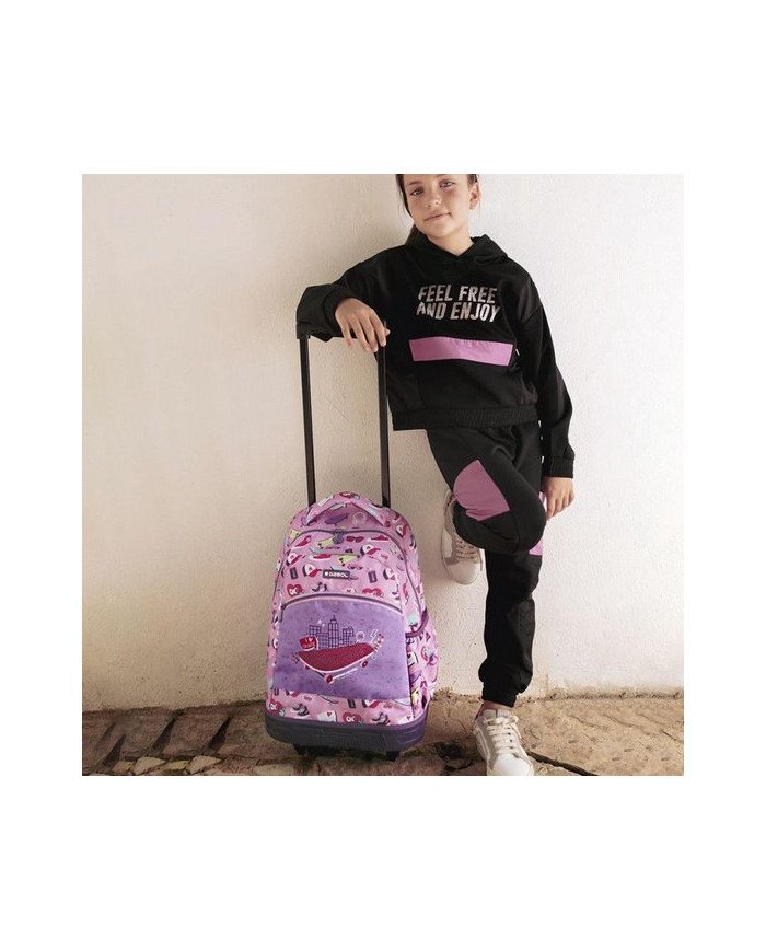 Sac à dos à roulettes GABOL Roller 34x46x20 cm