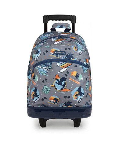 Sac A dos A roulettes GABOL Dragon 31x41x16 cm Sac A dos A roulettes GABOL Dragon 31x41x16 cm