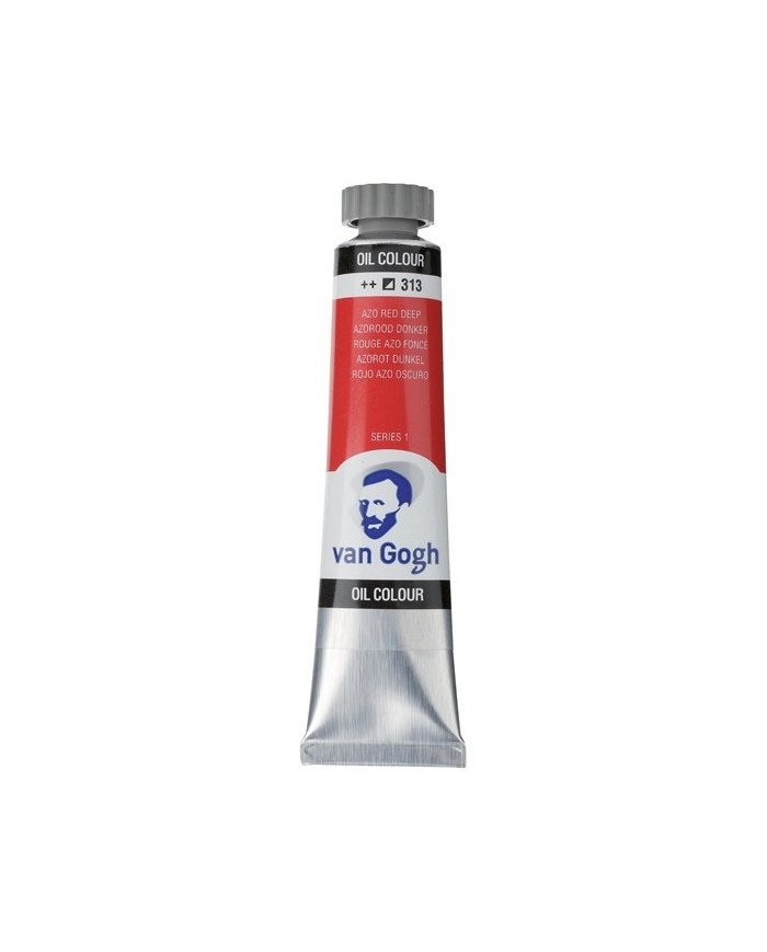Le Libr'air - Peinture À l'huile Tube 20 ml Rouge Azo Foncé 313 - Van Gogh - Tunisie