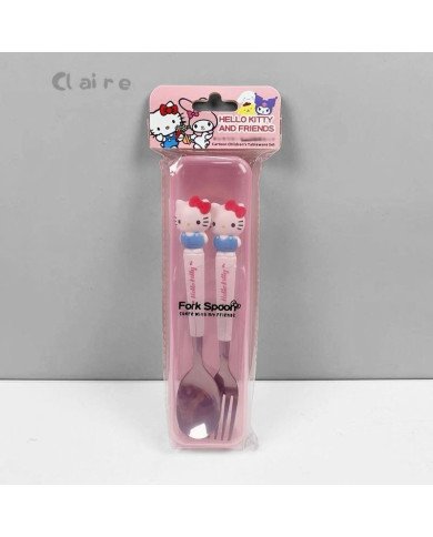 Set Cuillère Et Fourchette Hello Kitty Set Cuillère Et Fourchette Hello Kitty