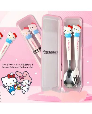 Set Cuillère Et Fourchette Hello Kitty Set Cuillère Et Fourchette Hello Kitty