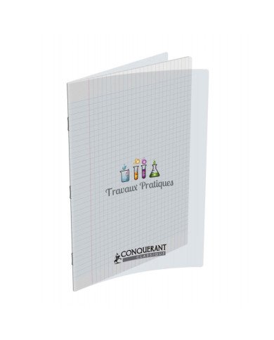 Cahier Travaux Pratiques Conquérant Agrafé 24X32 96P - 90G- Seyes Polypro Cahier Travaux Pratiques Conquérant Agrafé 24X32 96P - 90G- Seyes Polypro