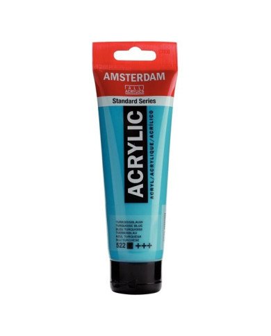 Le Libr'air - Standard Series Acrylique Tube 120 ml Bleu Turquoise 522 - Amsterdam - Tunisie Le Libr'air - Standard Series Acrylique Tube 120 ml Bleu Turquoise 522 - Amsterdam - Tunisie