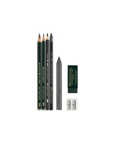 Ensemble Pitt Graphite, 7 pièces Faber-Castell