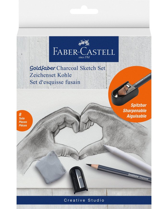 Set de dessin Fusain Faber-Castell