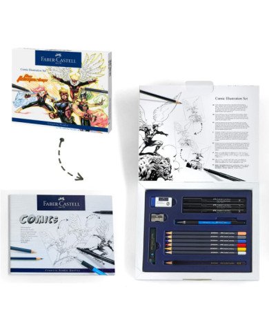 Set pour illustration BD Faber-Castell Set pour illustration BD Faber-Castell
